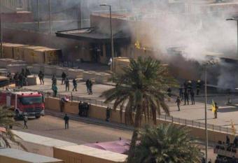 الجيش العراقي: سقوط 9 صواريخ بمحيط المنطقة الخضراء في بغداد