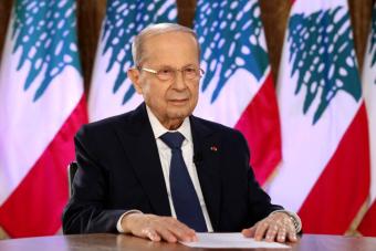 "الترسيم هديّتي للّبنانيّين قبل مغادرتي".. عون: ما توقّف اليوم في التّرسيم مع سوريا ينطلقُ غداً