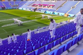 قبل أيام من انطلاق المونديال... مسح أمني للملاعب