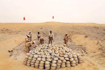 الأمم المتحدة: الألغام تسببت في سقوط 159 ضحية في مدينة يمنية
