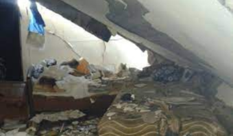 انهيار سقف منزل في البرج الشمالي ولا إصابات