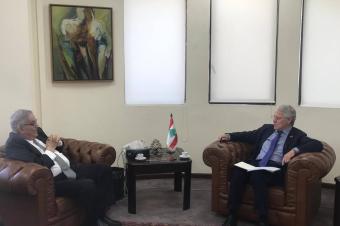بوحبيب بحث الأوضاع مع سفير إسبانيا