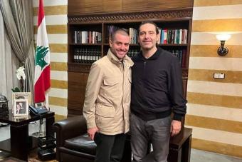 الحريري استقبل سامي فتفت
