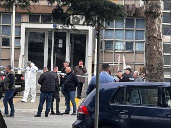 قتيل و5 جرحى في انفجار بمدخل محكمة في مونتينيغرو