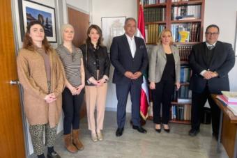المرتضى زار مقر بعثة لبنان في اليونيسكو في باريس