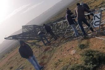 "كهرباء لبنان": إستمرار سرقات زوايا التّشبيك لأبراج التوتّر العالي في مقنة