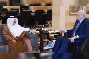 ميقاتي استقبل السّفير القطريّ والنائبين عبدالله والصلح في السّراي