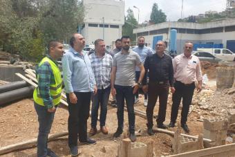 المدير العام لمؤسّسة مياه لبنان الجنوبيّ تفقّد دائرة مياه النبطيّة