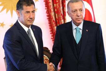 إردوغان يزورُ أوغان في مكتبه بشكلٍ مفاجئ