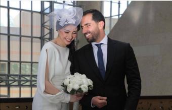 بالفيديو والصور: زواج ماريتا الحلاني وكميل أبي خليل في أبو ظبي
