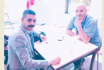 ياغي بحث في جنيف مع رئيس نقابة العاملين في النقل في مصر قضايا السائقين
