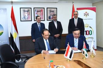 بالصّور - توقيع اتّفاق بين الأردن ومصر لاستخدام البنى التحتيّة للغاز