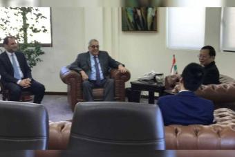بو حبيب إلتقى سفراء إسبانيا والصّين واليابان