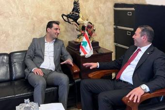 السّفير غملوش زار قائمقام حاصبيا: الإنماء المُتوازن ضرورة لتعزيز الأمن