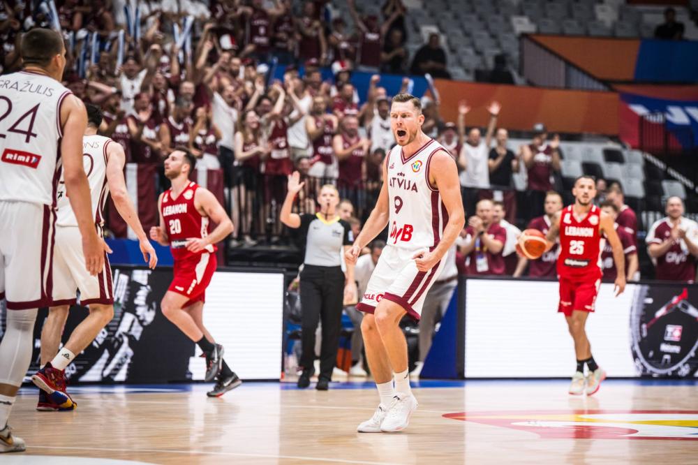 بالفيديو والصور: خسارة منتخب لبنان أمام منتخب لاتفيا بنتيجة 109 – 70 ...