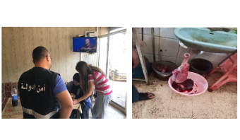 محضرا ضبط بحق ملحمتين في عنقون