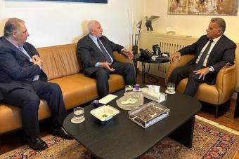 عزام الأحمد زار اللّواء إبراهيم: لإنقاذ عين الحلوة