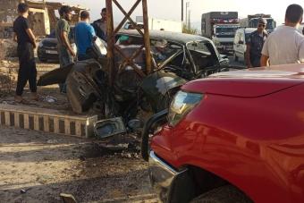 قتيل جراء حادث سير عند دوار حمص في المقيطع