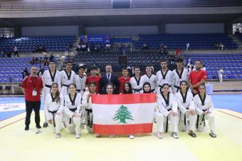 "دوبليه" للبنان في دورة بيروت المفتوحة في التايكواندو