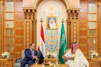 السّيسي وبن سلمان ناقشا هاتفيّاً مُستجدّات التصعيد الفلسطينيّ الإسرائيليّ