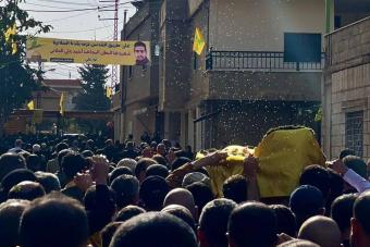 بالفيديو والصّور: "الحزب" شيّع مقاتليه في يونين والنبي شيت والحلانيّة