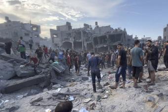 قتلى وجرحى في قصف اسرائيلي على مخيم جباليا ومنطقة الفالوجا