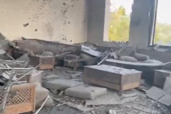بالفيديو: قصفٌ إسرائيليّ يستهدفُ منزل النائب قبلان قبلان