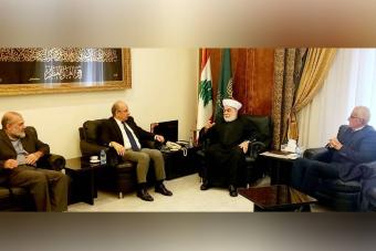 المفتي إمام إستقبل النائبَين خوري ويزبك.. وبحثٌ في حلّ الإشكال بين أهالي أنفه وشكا