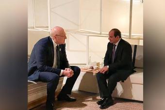ميقاتي يلتقي السّيسي.. وبحثٌ مع رئيس "توتال إنرجيز" حول النفط في لبنان
