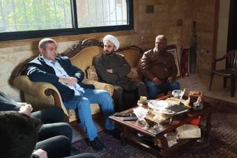 قبيسي تفقد بلدة أرنون: نستنكر استهداف الجيش اللبناني ونعزي المؤسسة العسكرية