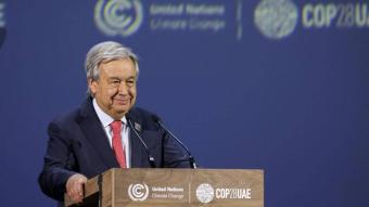 غوتيريش: مؤتمر المناخ يجب أن يدعو إلى "الاستغناء عن كل مصادر الوقود الأحفوري"