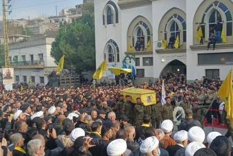 "الحزب" شيّع وسام طويل في خربة سلم.. قاووق: ستبقى إسرائيل أوهن من بيت العنكبوت
