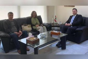 وزير الزّراعة بحث مع ممثّلة منظّمة الأغذية في مشاريع مشتركة