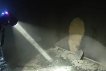 بالصورة: حريق داخل منزل في داريا