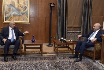 بري بحث مع زوّاره في الأوضاع العامّة ووقّع مشروع قانون موازنة العام 2024