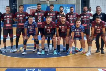 فوز قنات على الصرفند 3 - 2 في بطولة الطائرة