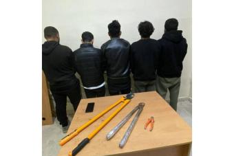 توقيف عصابة سرقة في مكمن مُحكَم