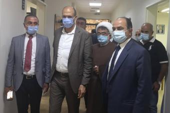 حسن من مستشفى تنورين: سنقدم جهاز ct scan حديثا وجهازي تنفس للمستشفى والمنطقة