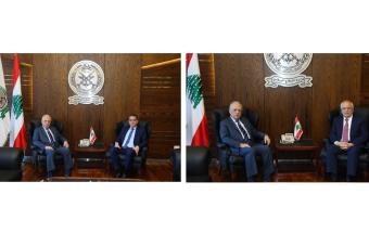 وزير الدفاع التقى النائبين الصحناوي وناجي