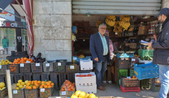 مراقبو الاقتصاد جالوا في محال اللحوم والخضر في النبطية للتأكد من الاسعار