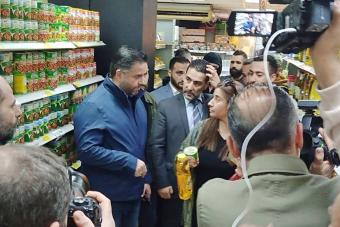 سلام جال على متاجر في صبرا والطريق الجديدة والجناح مع بداية شهر رمضان