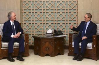 بيدرسن يتحدّث من دمشق عن "الاتجاه الخاطئ"!