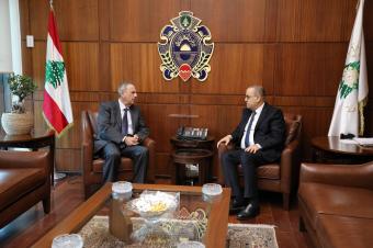 البيسري التقى سفير الفاتيكان