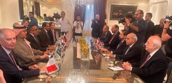 كرامي بعد لقاء تكتل" التوافق الوطني" مع اللجنة الخماسية: لا حلّ ولا خلاص إلا بالحوار