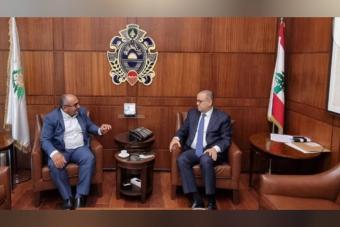 الحشيمي زار البيسري مثنياً على جهود الأمن العام في حلّ أزمة النازحين