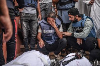 "اليونيسكو" تمنح جائزتها لحرية الصحافة للصحافيين الفلسطينيين في غزة
