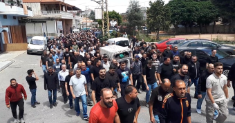 صير الغربية شيّعت الشابة زينب معتوق ضحيّة جريمة فندق "الروشة"