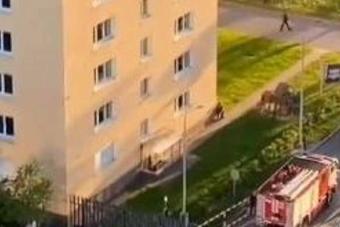 بالفيديو: جرحى بانفجار في أكاديميّة عسكريّة في روسيا