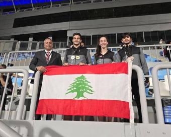 أربع ميداليات للبنان في البطولة المتوسطة لألعاب القوى