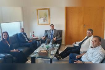 الحاج حسن عرض مع وفد من الـUNDP ملفّات القطاع الزراعيّ